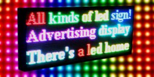 Scrolling LED Multi Color