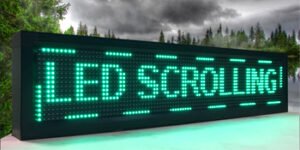 OD Scrolling LED Red