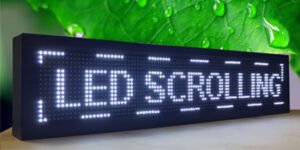 OD Scrolling LED Red