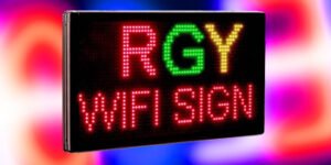 OD Scrolling Tri Color LED